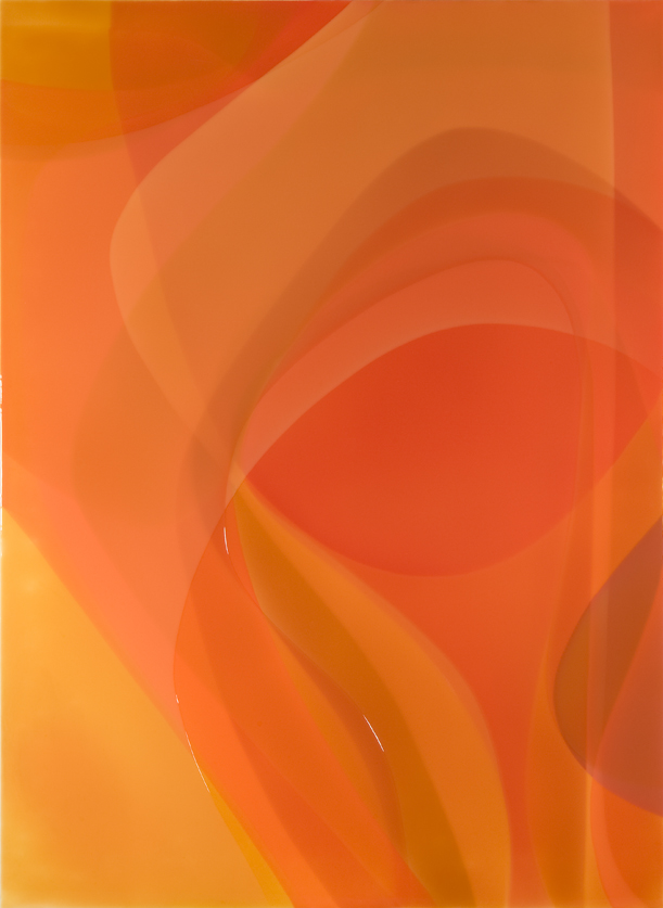 Peter Zimmermann – spice, 2012, 150 x 110 cm, epoxy resin on canvas 