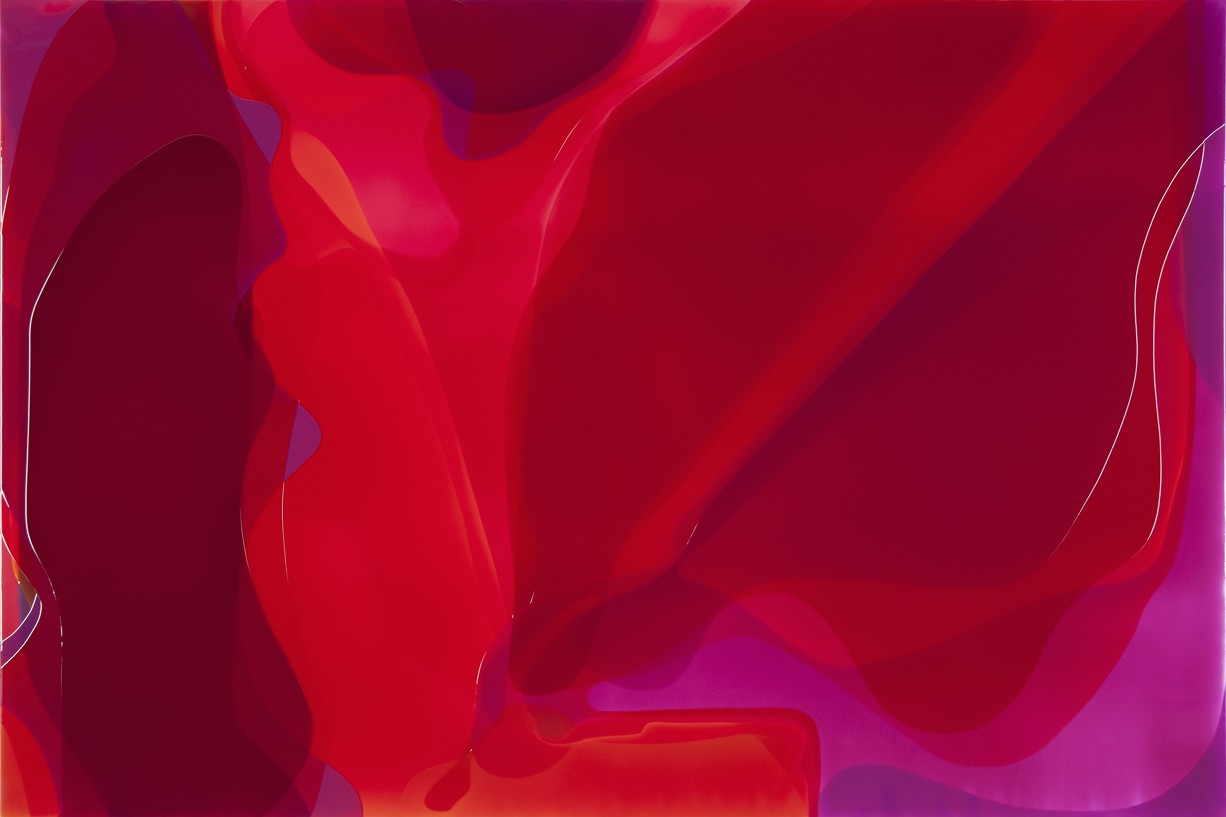 Peter Zimmermann – mojo, 2013, 200 x 300 cm, epoxy resin on canvas 