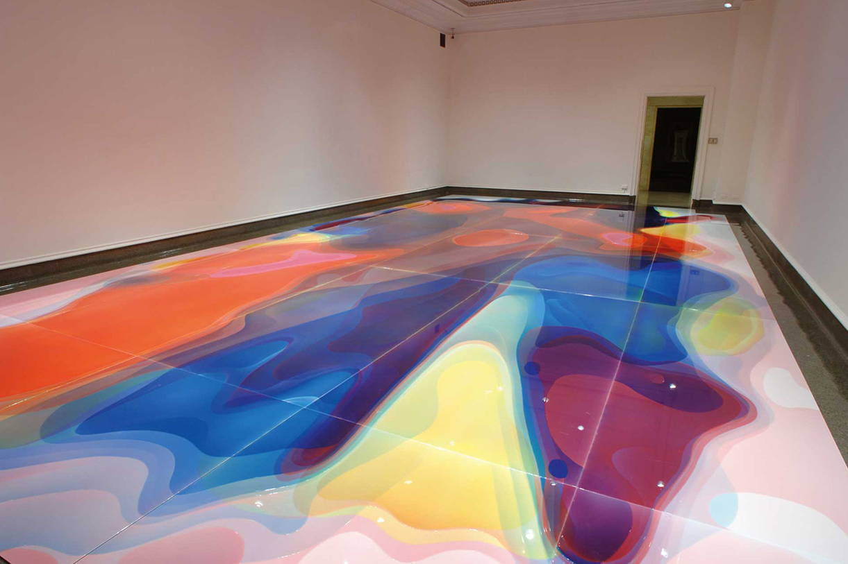 Peter Zimmermann – Currents, 2008, Columbus Museum Ohio (installation view) 