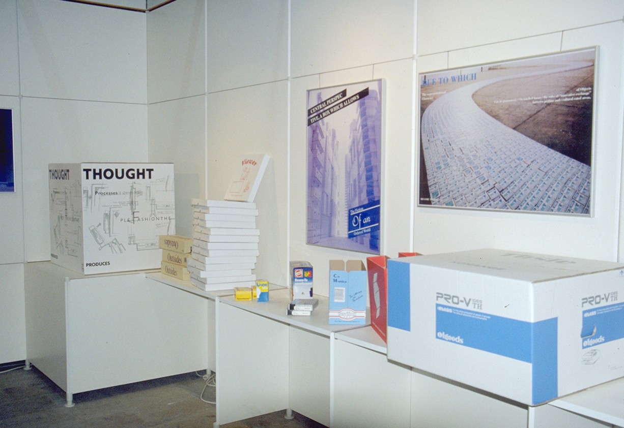 Peter Zimmermann – TA/PS, Aperto Venice 1993 (installation view) 