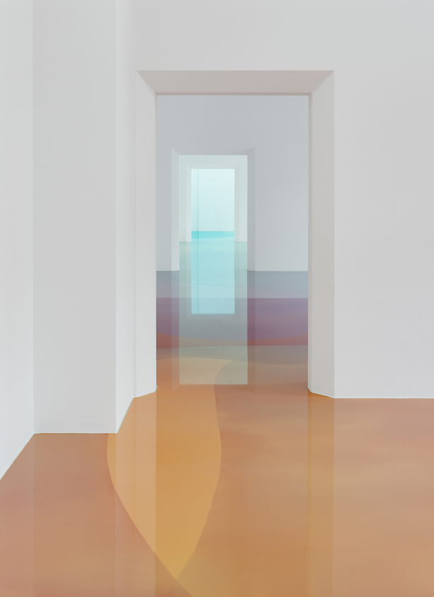 Peter Zimmermann – Installation View, Schule von Freiburg, 2016, epoxy resin 